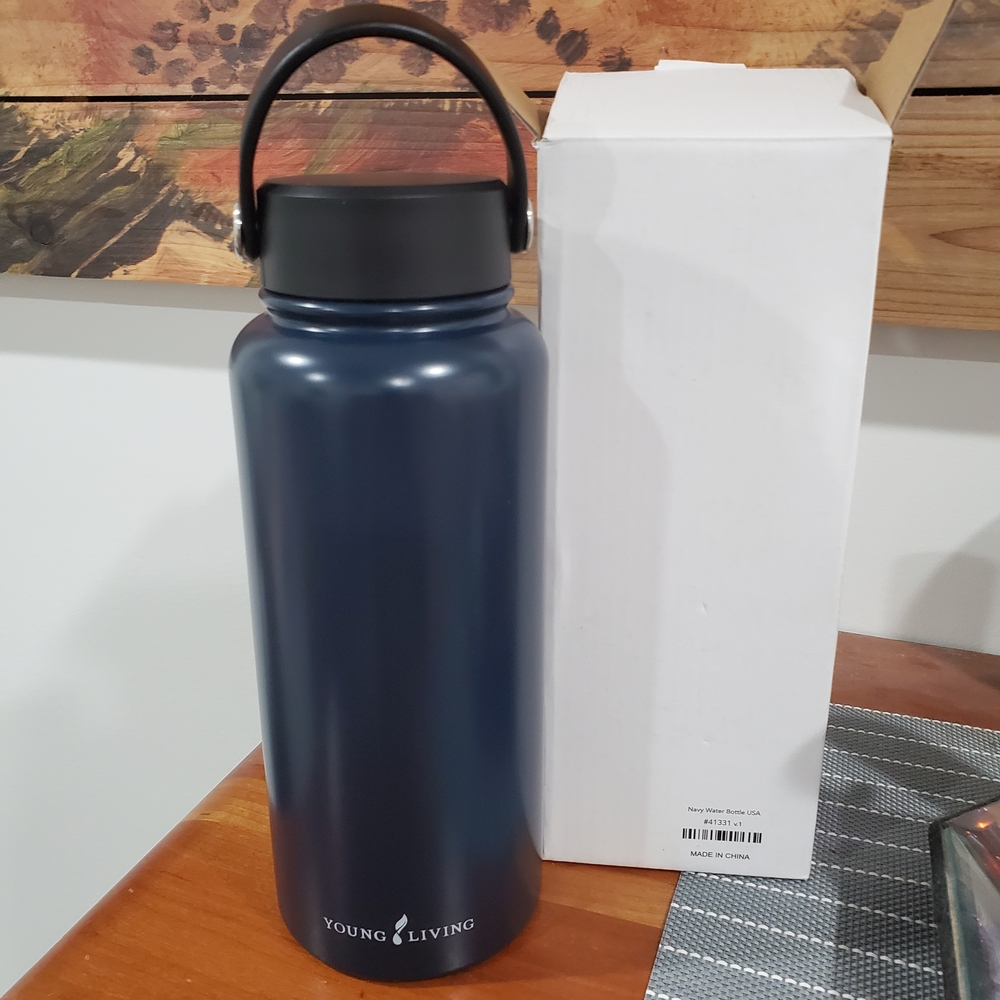 Young Living Midnight Blue Water Bottle
